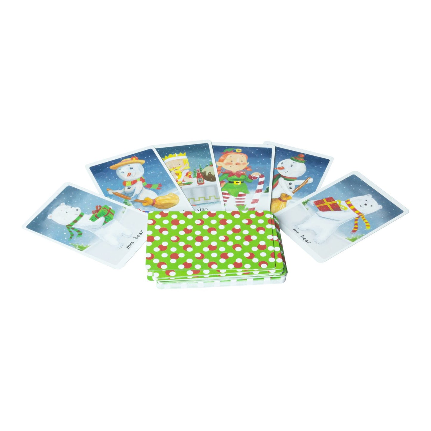 Christmas Happy Families Card Game