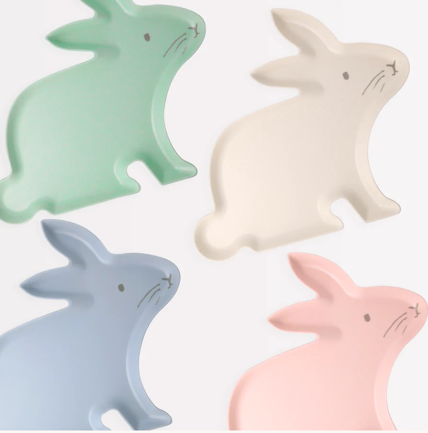 Bamboo Bunny Plates