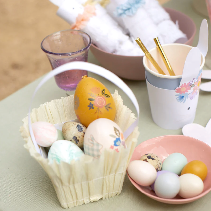 Gingham Egg Decorating Tattoo Set