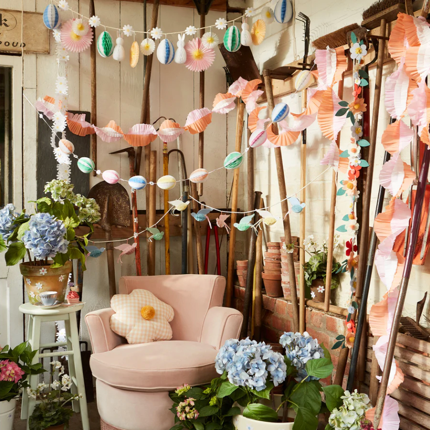 Honeycomb Egg Garland