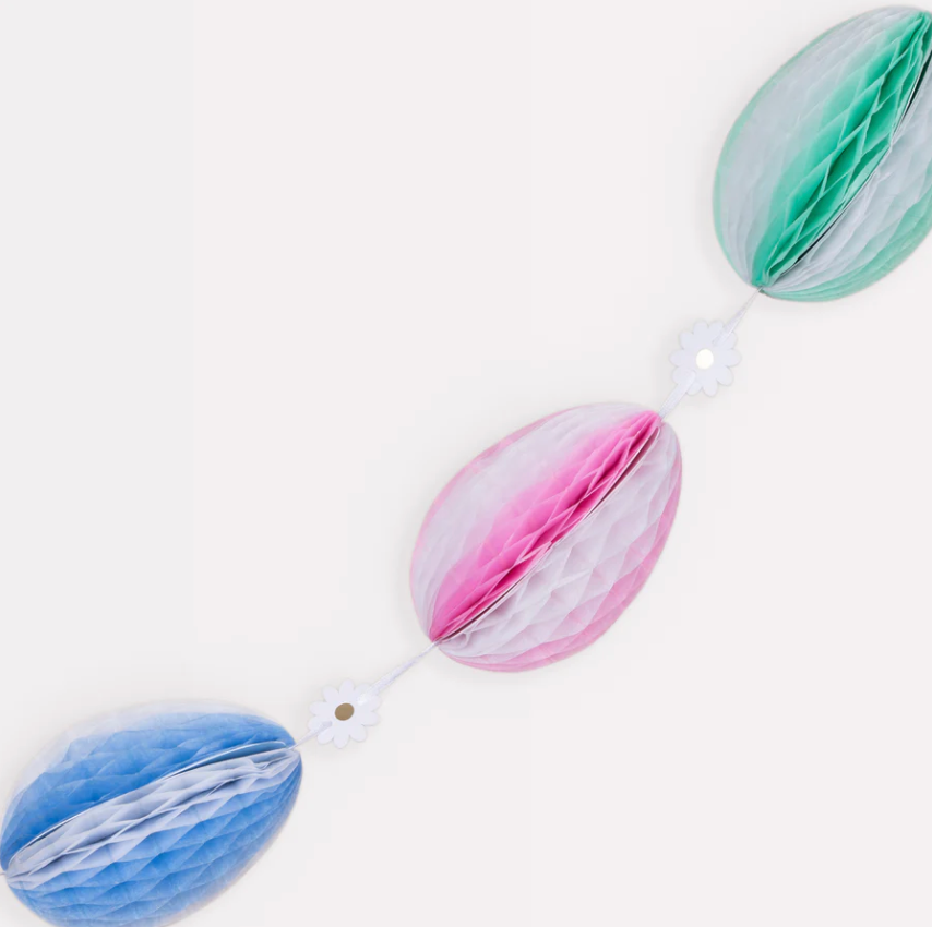 Honeycomb Egg Garland