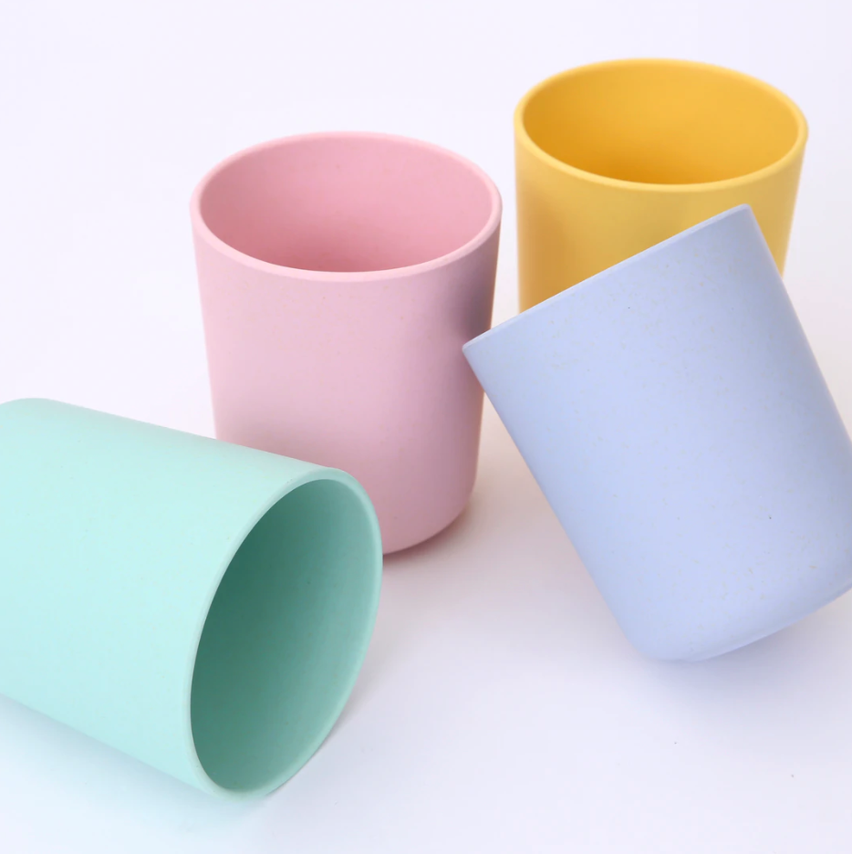 Mixed Set Bamboo Fibre Cups
