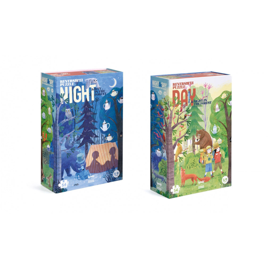 Londji - Night & Day in the Forest Puzzle