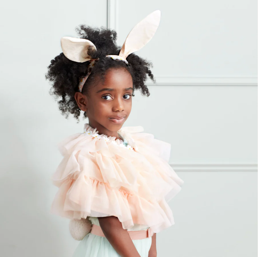 Peach Tulle Bunny Costume