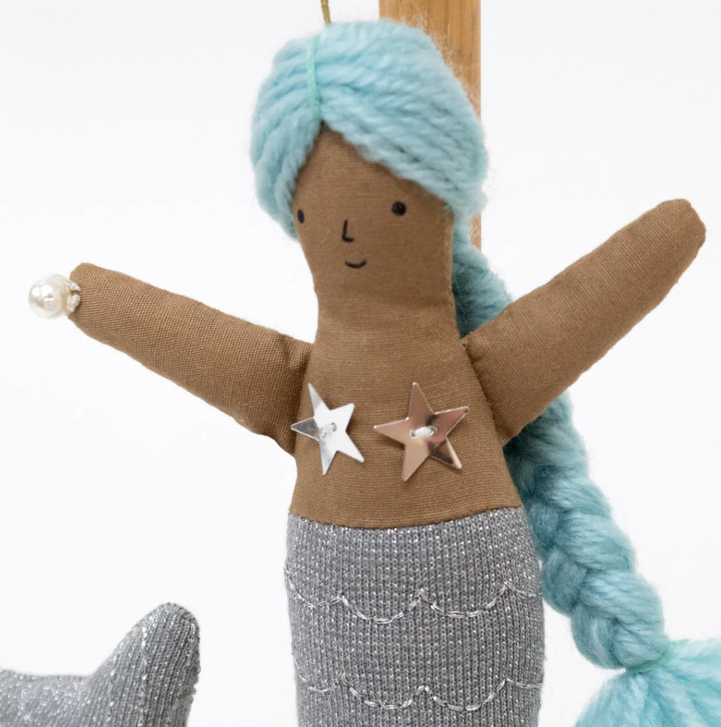 Blue Mermaid Decoration