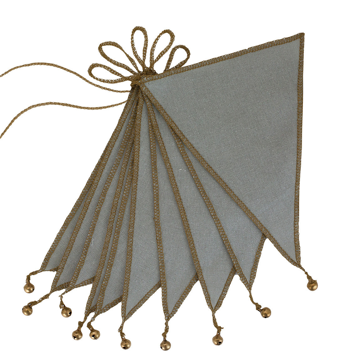 Bunting Garland - Silver Grey