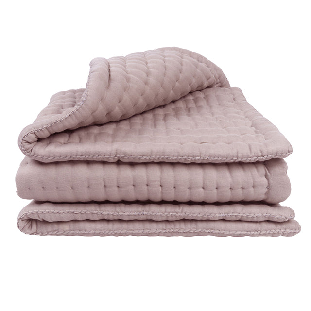 Tatami Quilt - Dusty Pink