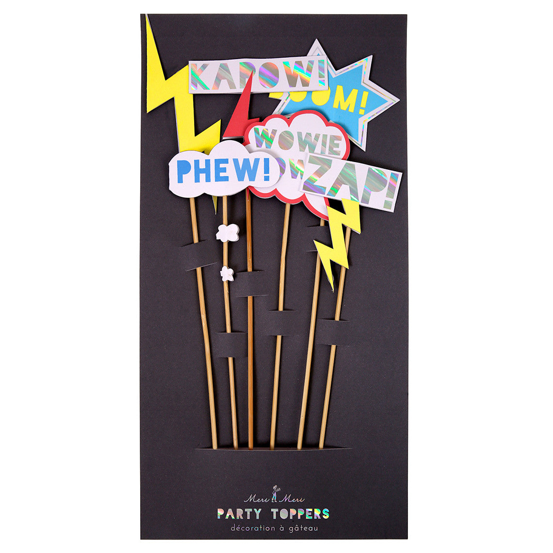 Zap! Party Cake Toppers