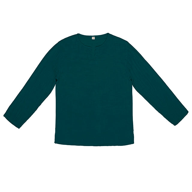 Zac Shirt Men - Teal Blue