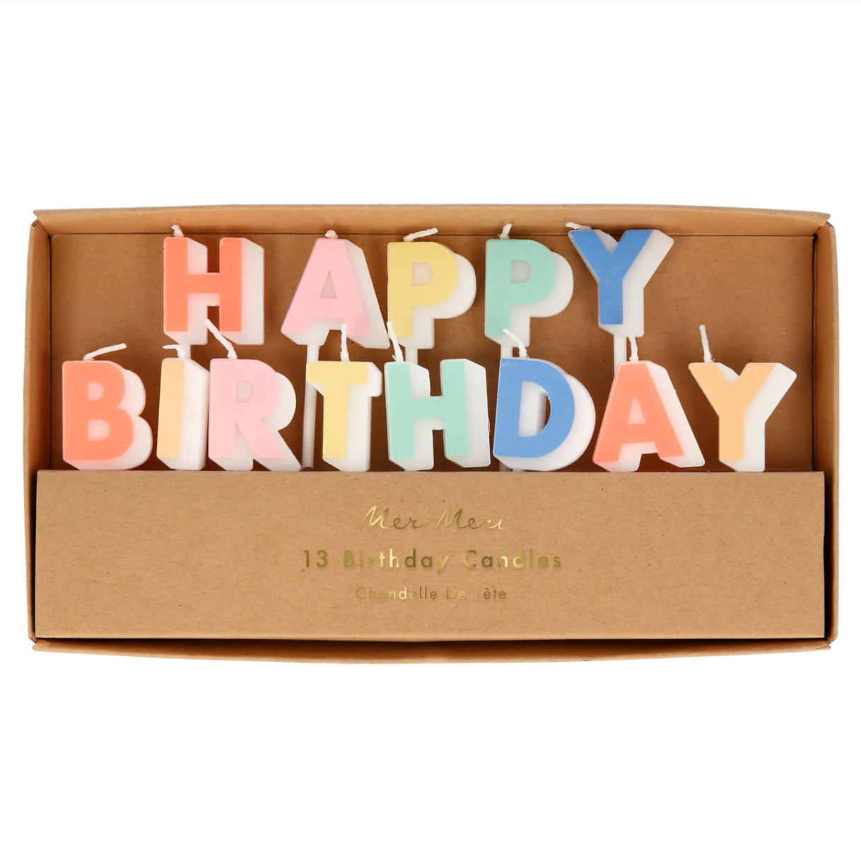 Happy Birthday Candle Set (x13)