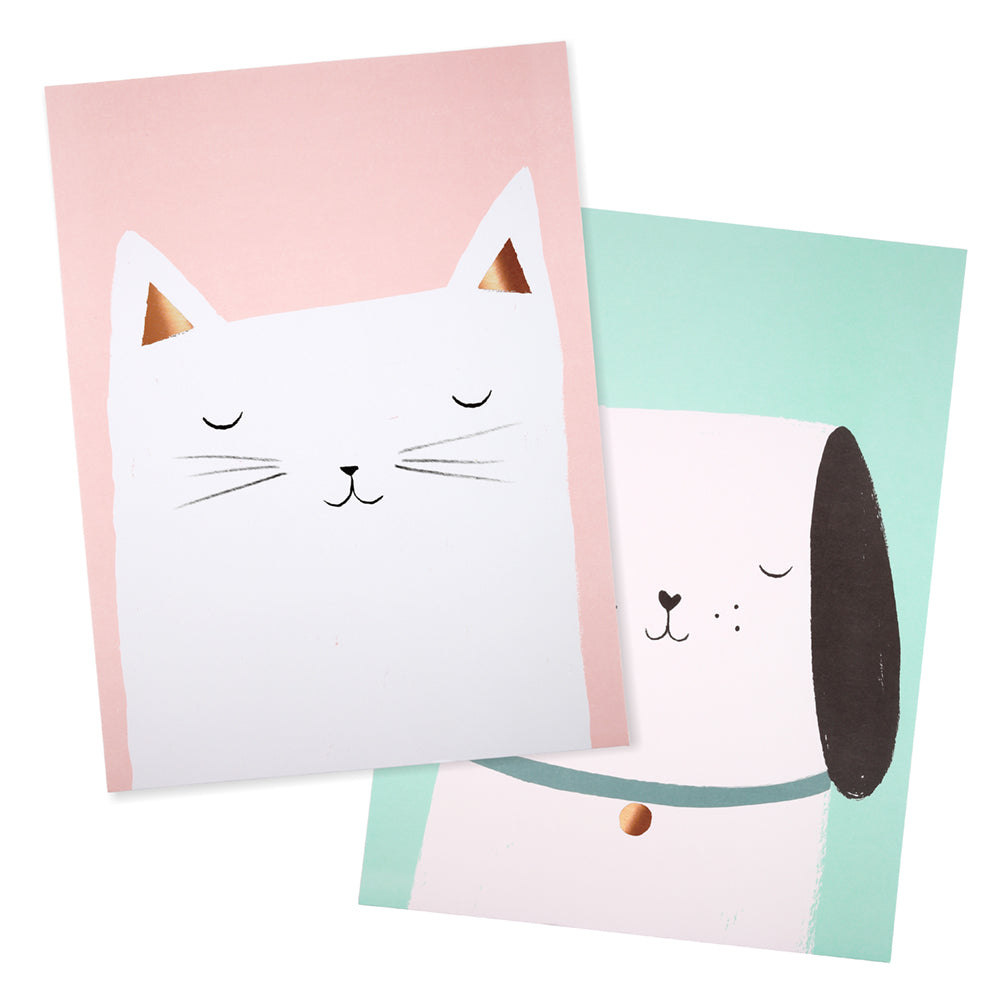 Meri Meri - Cat and Dog Prints