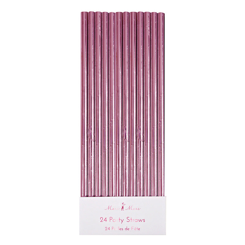 Pink Straws