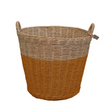 Rattan Basket - Gold Large