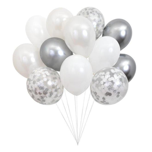 Beautiful Balloons Silver