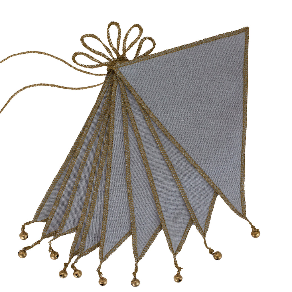 Bunting Garland - Stone Grey