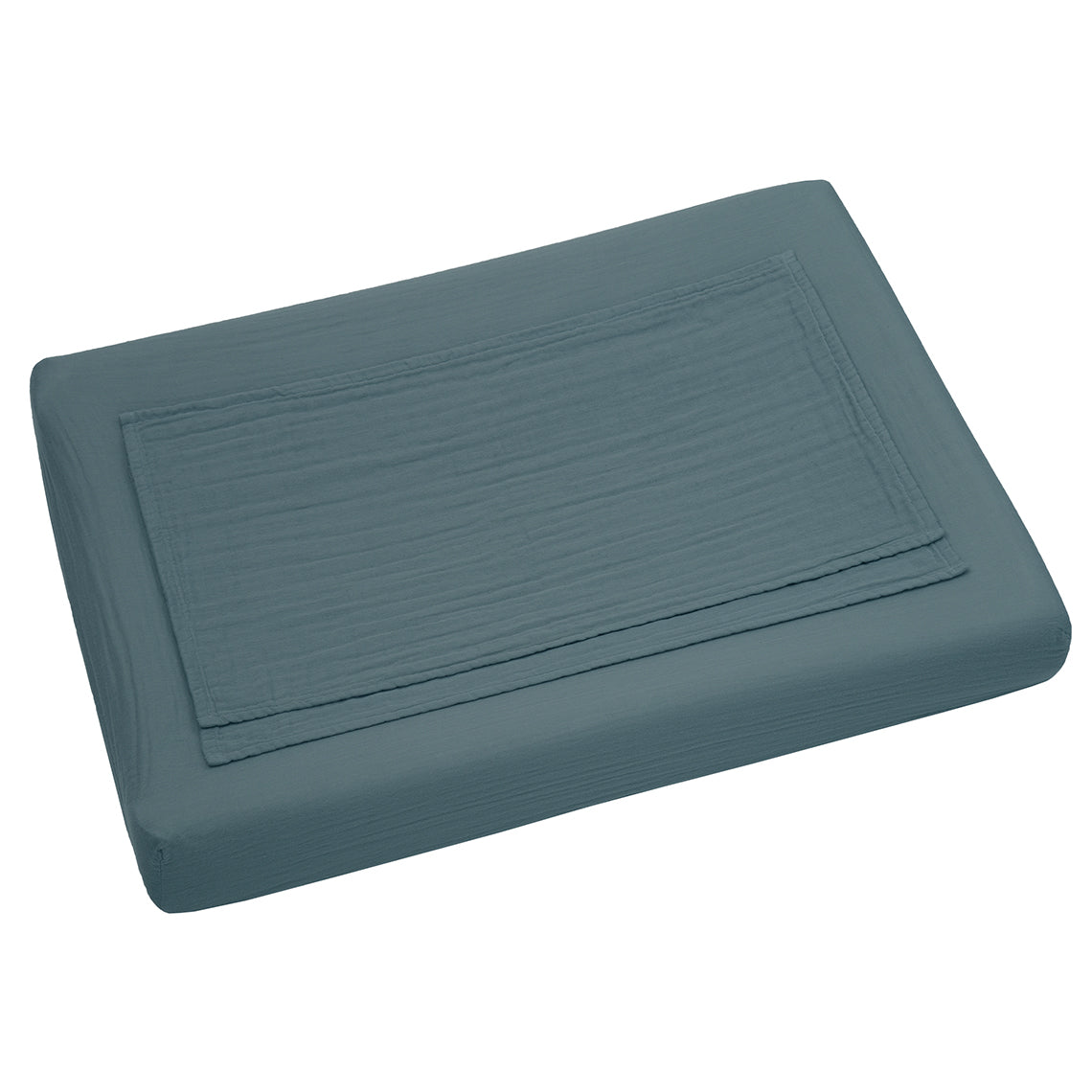 Changing Pad Cover Fitted - Ice Blue