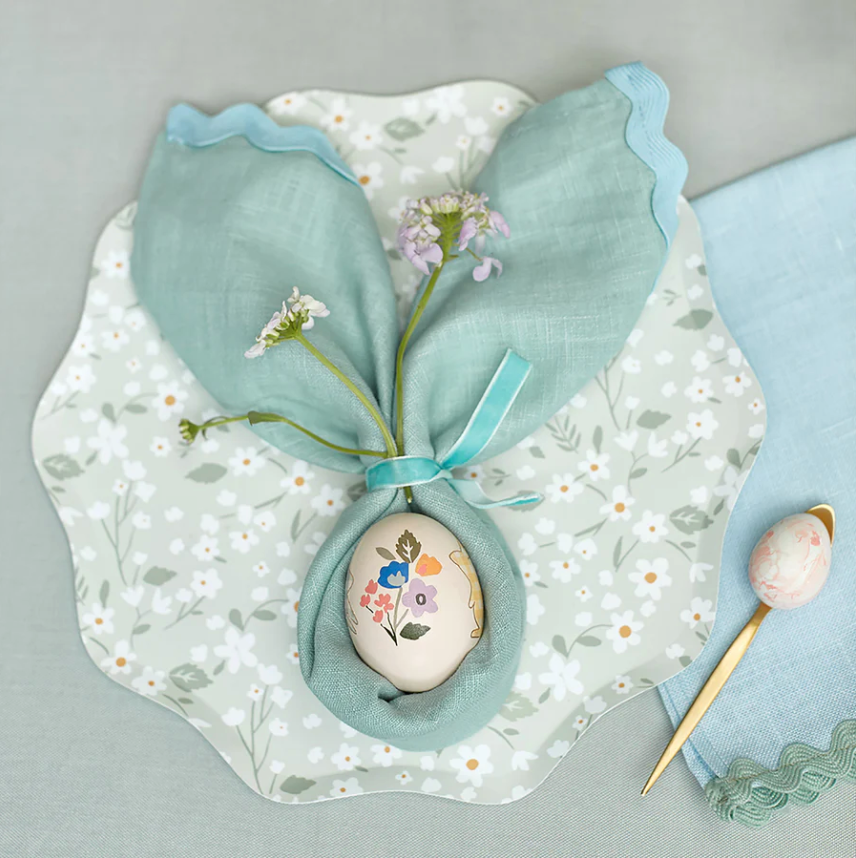 Gingham Egg Decorating Tattoo Set