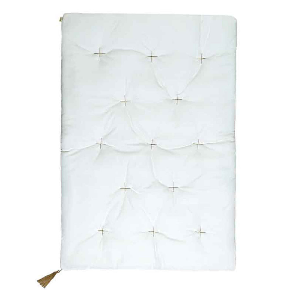 Futon (Velvet) - White