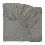 Fitted Sheet - Silver Grey