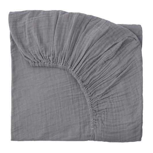Fitted Sheet - Stone Grey