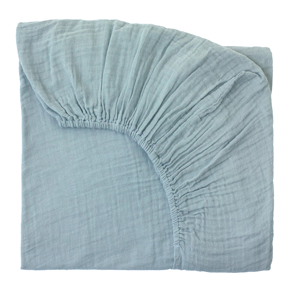 Fitted Sheet - Sweet Blue