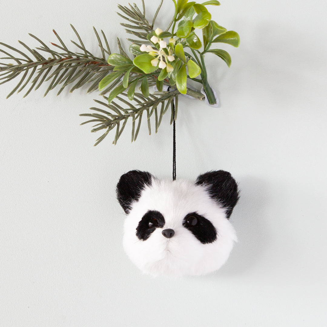 Panda Head Tree Decoration