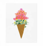Ice Cream Cone Print