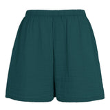 Josi Mum Short Pants - Teal Blue