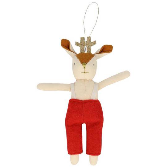 Mr Reindeer Christmas Tree Decoration