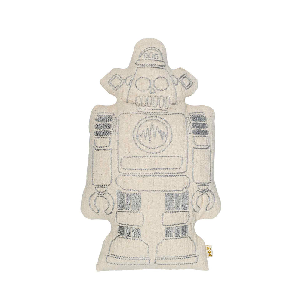 Robot Cushion - Natural