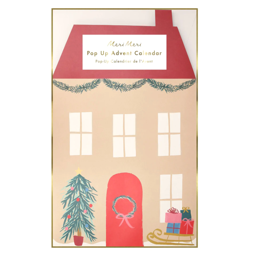 Santa's House Pop Up Advent Calendar