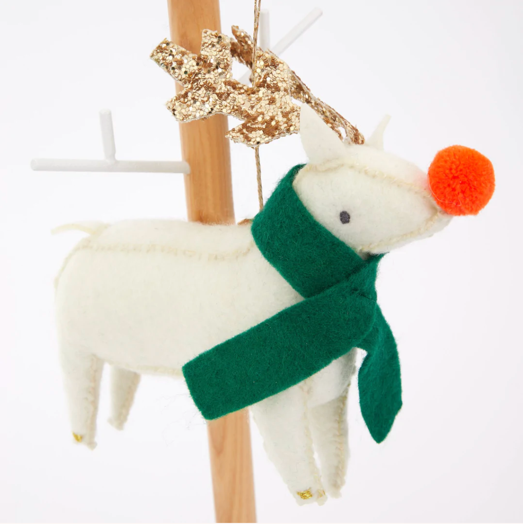 Reindeer Felt Tree Decoration