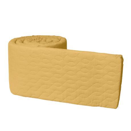 Baby Bumper Quilted - Honey Mustard