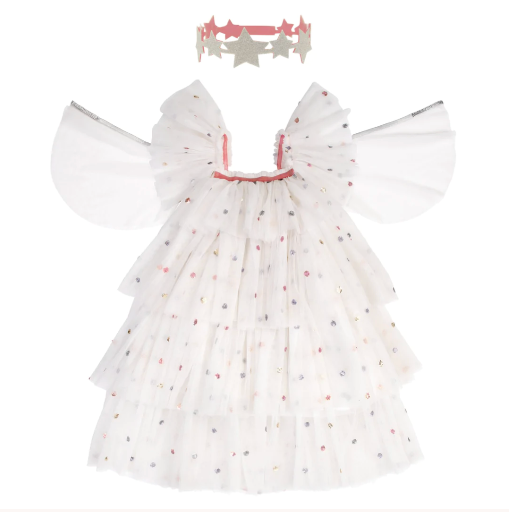 Sequin Tulle Angel Costume (3 - 4 Years)