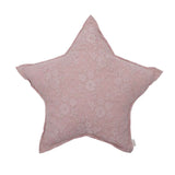 Star Cushion (Lace) - Dusty Pink
