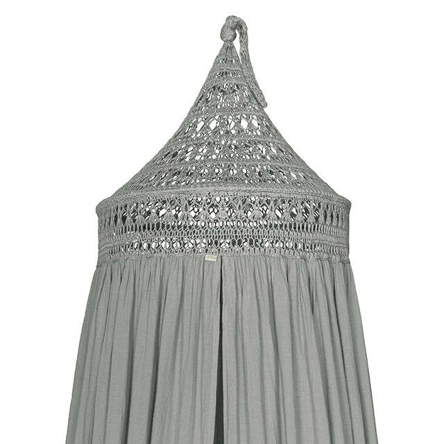 Tara Canopy - Silver Grey