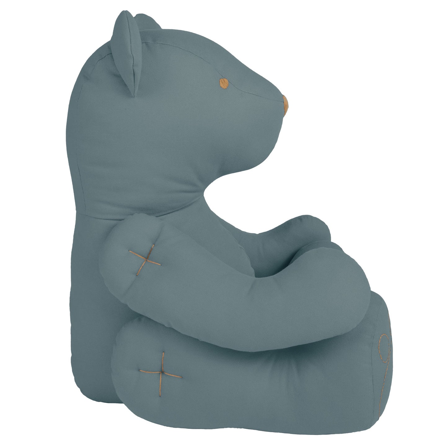 Ted Bear Cushion - Ice Blue (Medium)