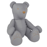 Ted Bear Cushion - Stone Grey (Medium)