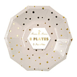Toot Sweet - Gold Stars Small Party Plate