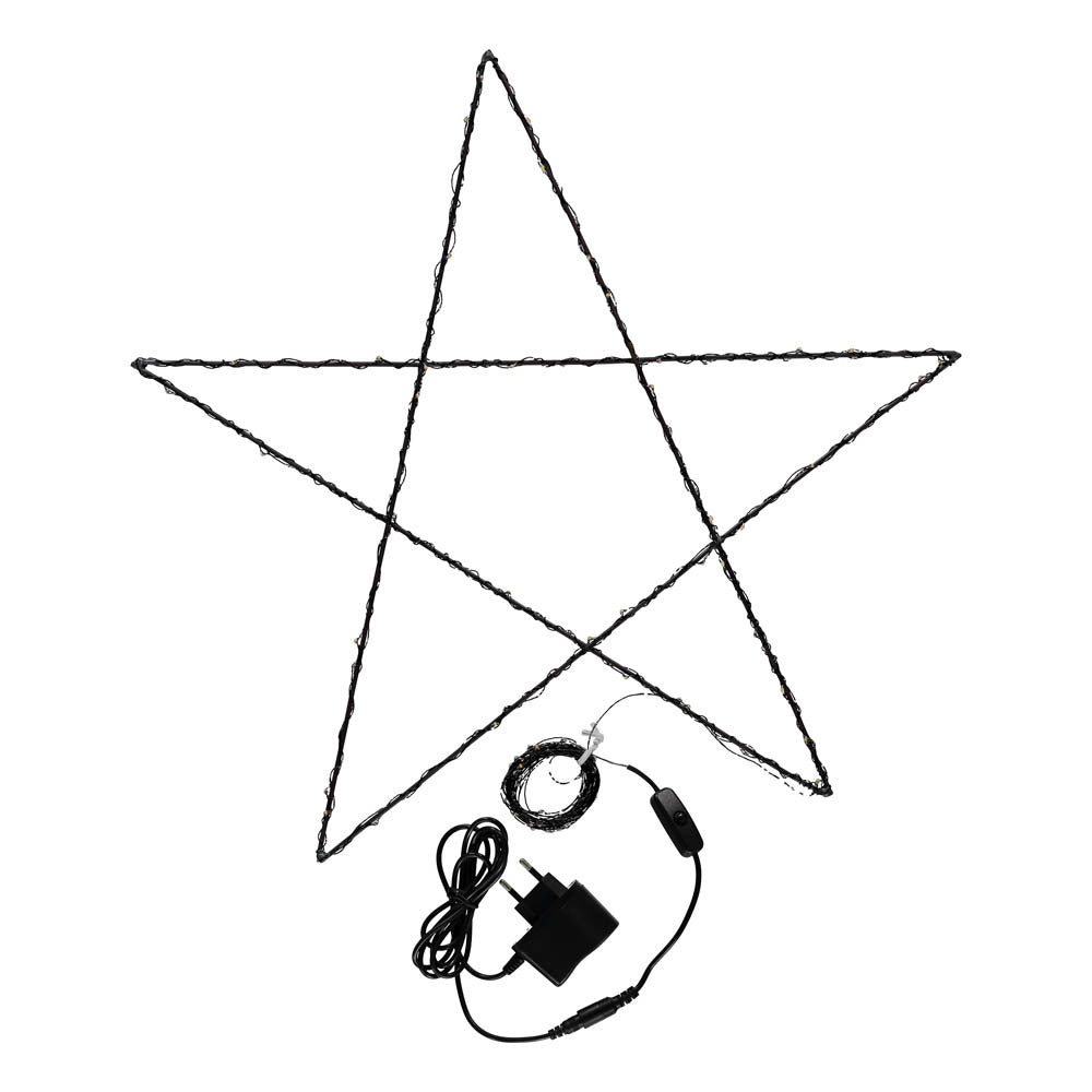 Illuminated Sculpture - Star (Natural)