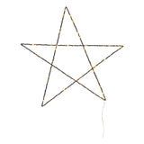 Illuminated Sculpture - Star (Natural)