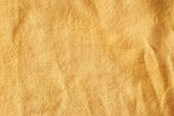 Linen Pillowcases Set of 2 - Mustard (65 x 65cm)