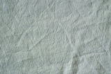 Linen Fitted Sheet Single - Pistachio (200 x 90x 27 cm)